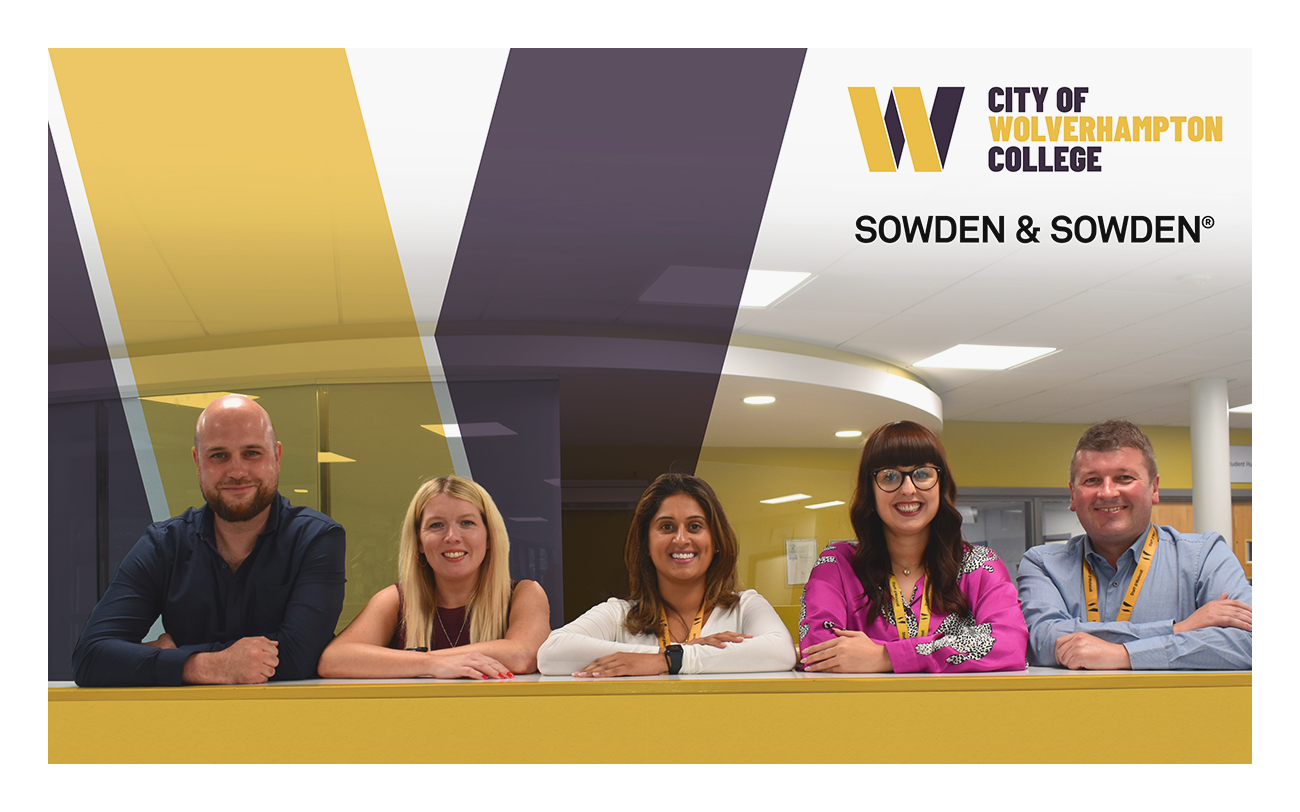 Sowdens drive 21% uplift YTD in City of Wolverhampton College applications